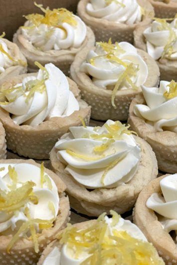 Layers of Love Vegan Cakes | Lemon Vegan Tartlettes | Wedding Artisan Desserts | Corporate Artisan Desserts